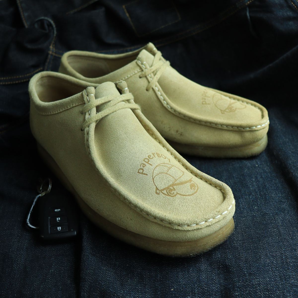 Clarks Wallabee x Paperboy Paris (Maple Suede) รูปที่ 2