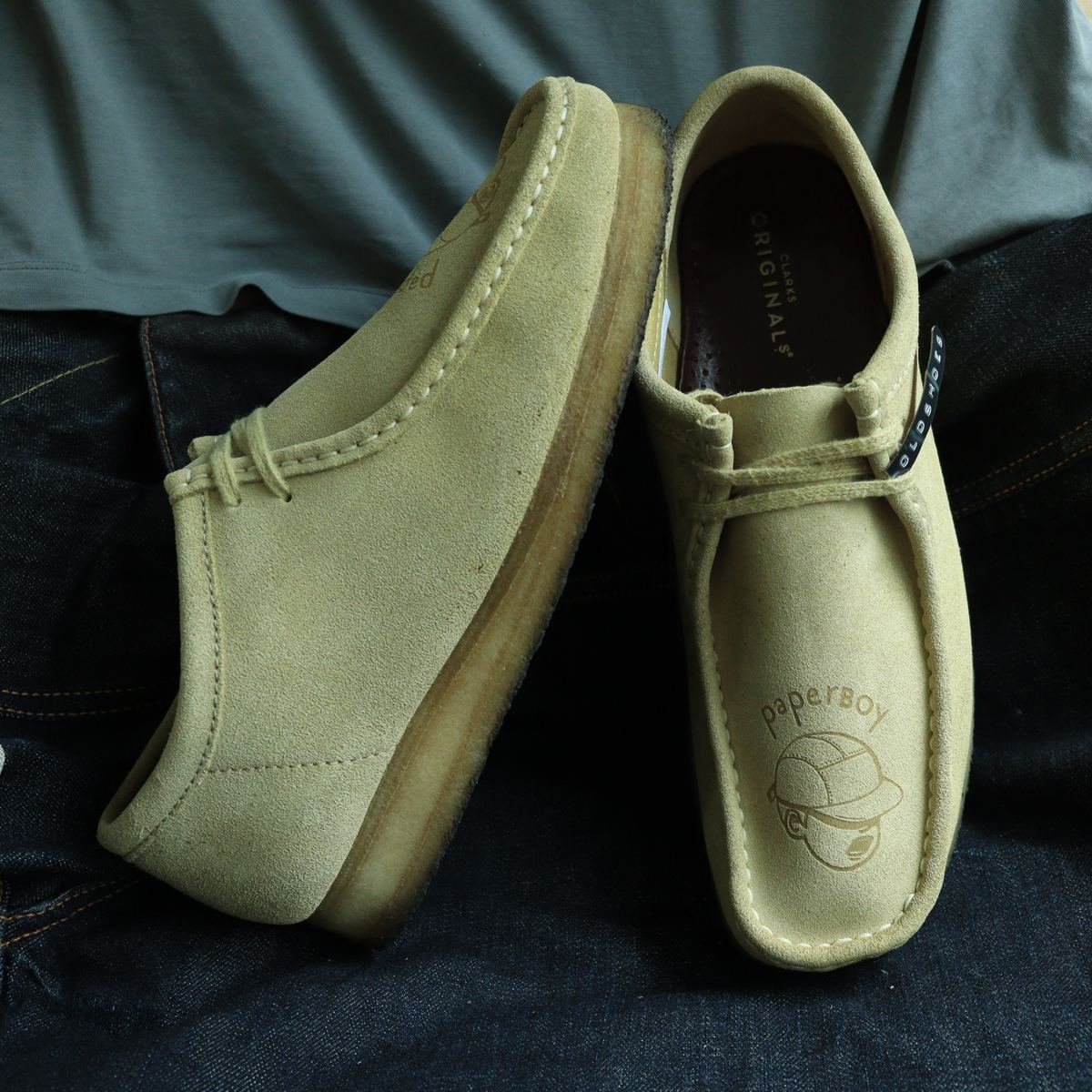 Clarks Wallabee x Paperboy Paris (Maple Suede) รูปที่ 7