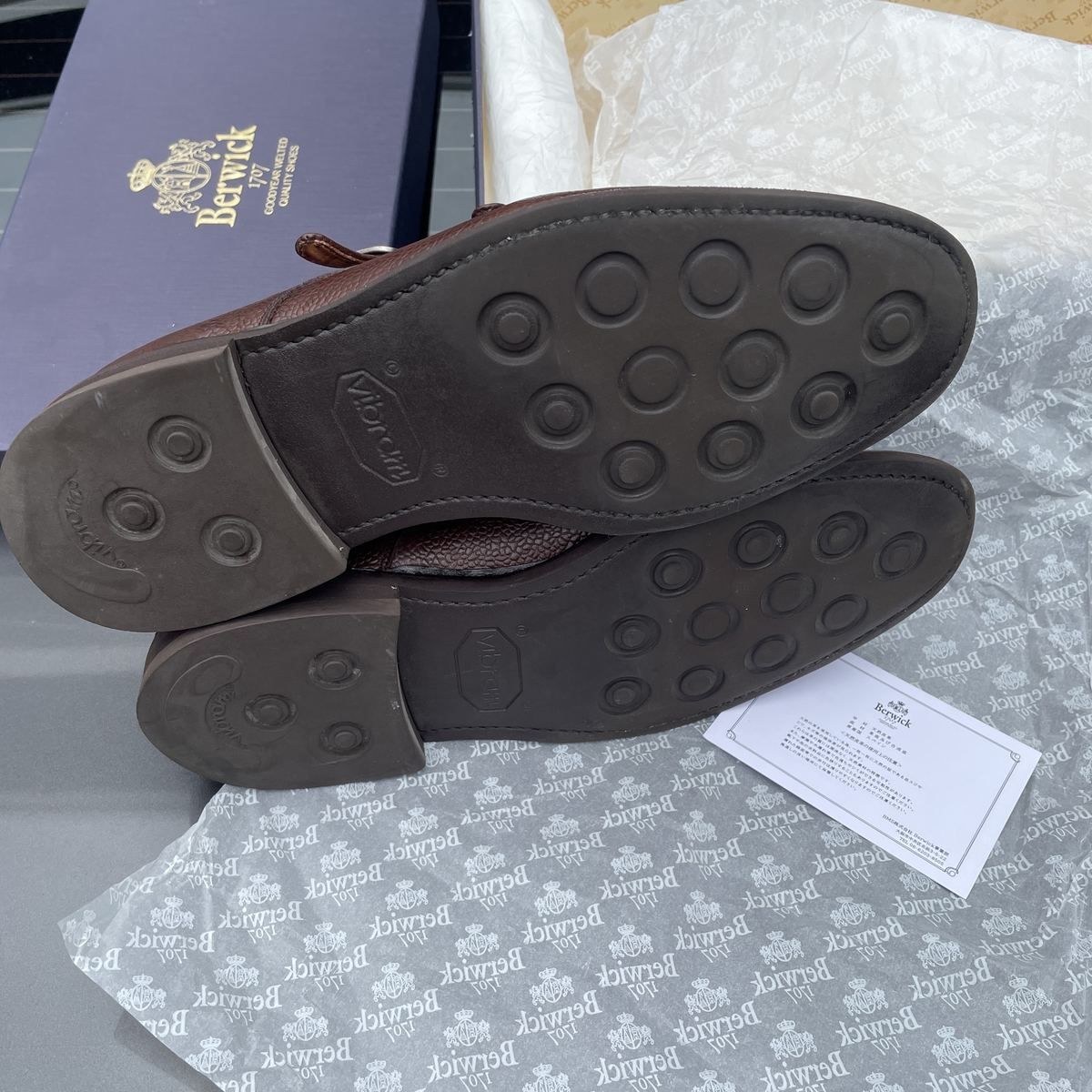 Berwick1707 Double Monk Strap — Style No. 5245 รูปที่ 5
