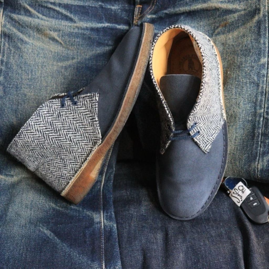 Clarks Desert Boot x Harris Tweed รูปที่ 6
