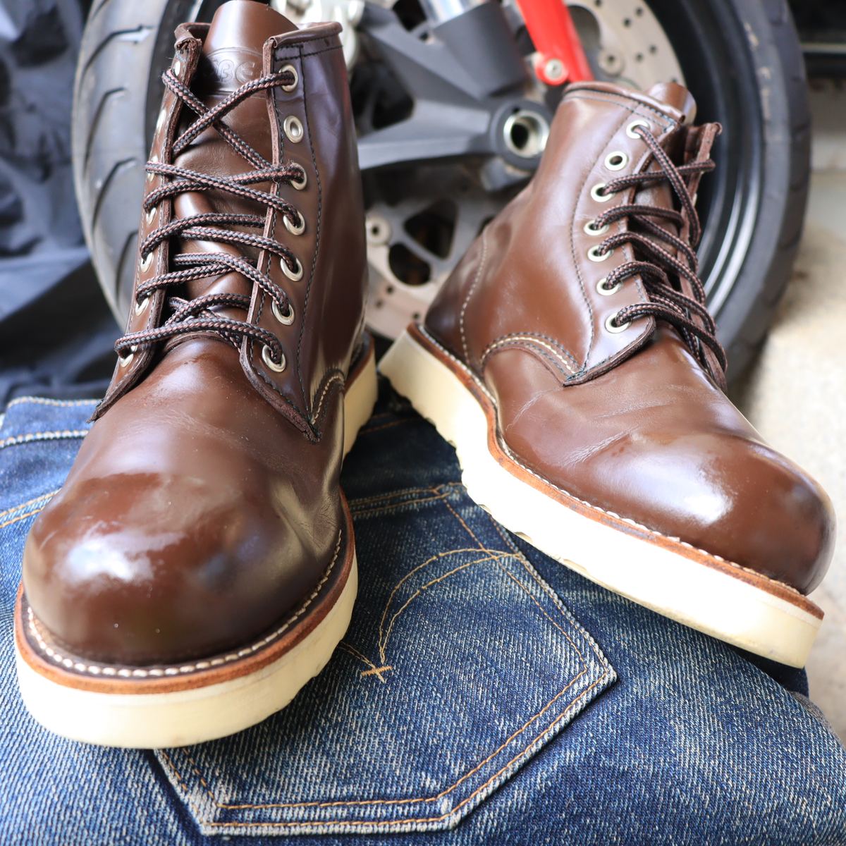 CYBER 6" Round Plain Toe Wedge Boot (ไม่มีรหัสรุ่นในป้าย) รูปที่ 2