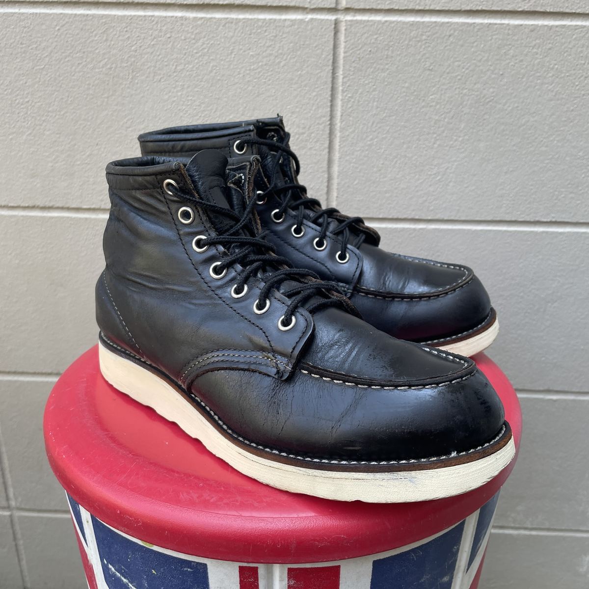 RedWing Moc Toe Boot 6 นิ้ว 6-eyelet รูปที่ 3