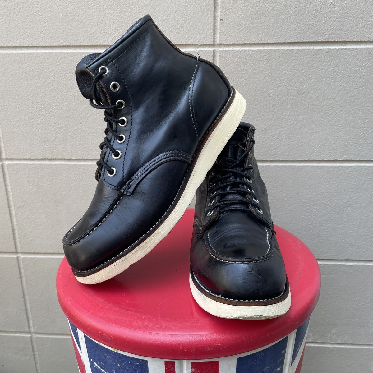 RedWing Moc Toe Boot 6 นิ้ว 6-eyelet รูปที่ 6