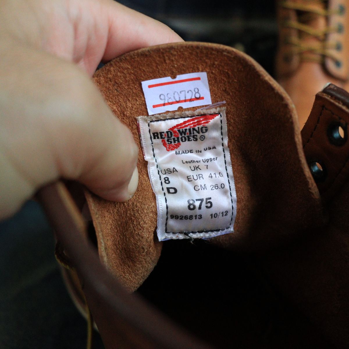 RedWing 875 Classic Moc Toe 6 รูปที่ 8