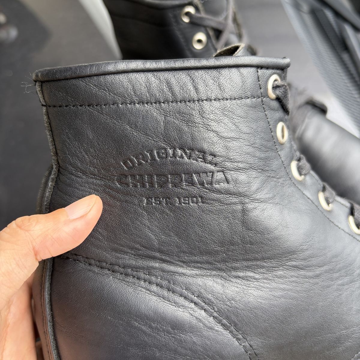 Chippewa 6" Plain-Toe Service Boot รูปที่ 3