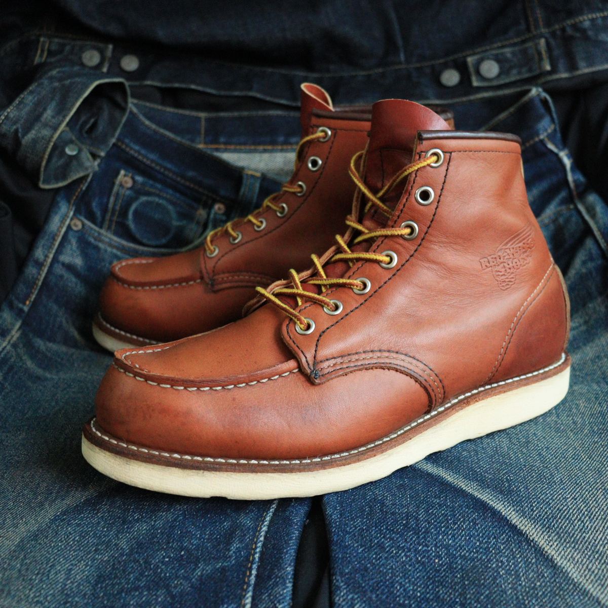 RedWing 8875 Classic Moc Toe 6 รูปที่ 4